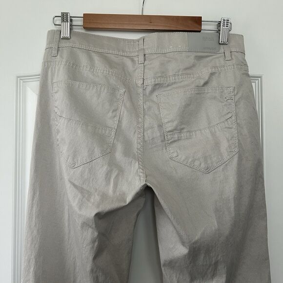Brax Cadiz Ultralight Pants Mens Sz 31x34 Gray Straight Lightweight Stretch - Picture 8 of 14